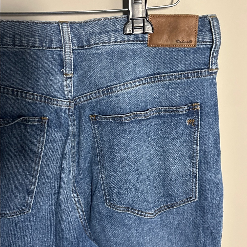 Madewell high rise slim boyfriend Blue Jeans - Picture 3 of 6